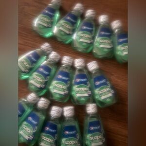 Scope mouthwash 15 travel size bottles all sealed